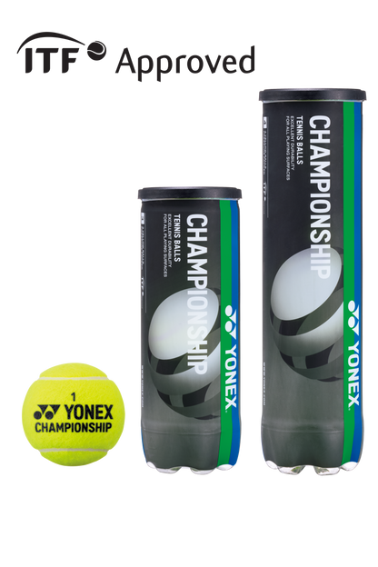 YONEX PRESSURIZED TOURNAMENT/PRACTICE TENNIS BALL CHAMPIONSHIP