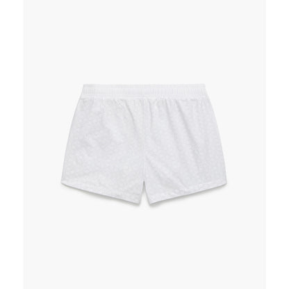 Yonex 25117 women's shorts in White - back view