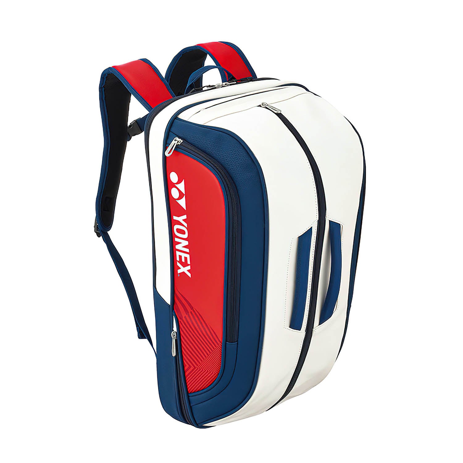 YONEX Expert Backpack BAG02312 [White/Navy/Red] - Max Sports