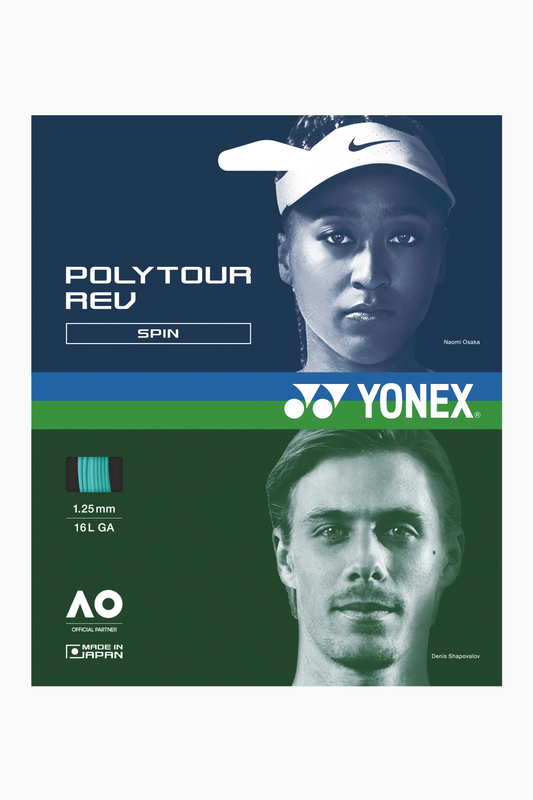 YONEX Tennis String POLYTOUR REV 12M - Max Sports