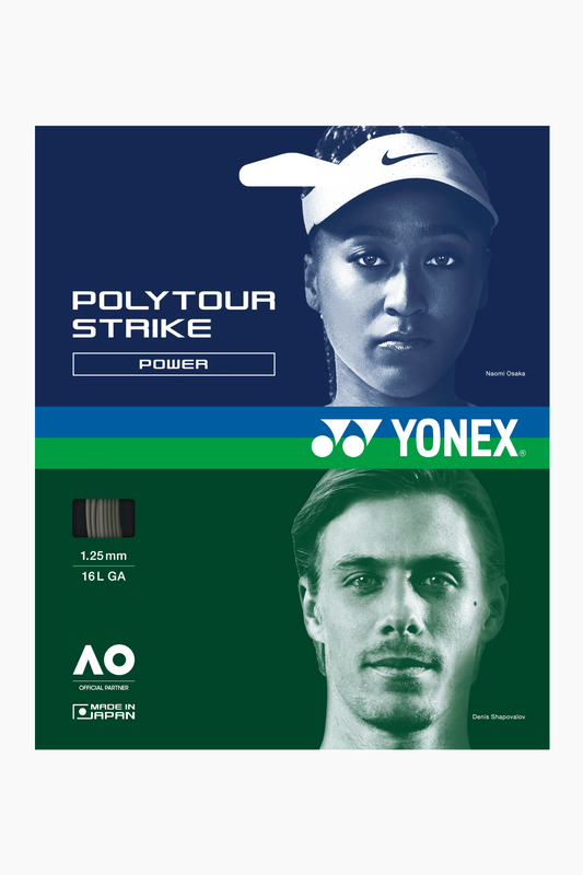YONEX Tennis String POLYTOUR STRIKE 12M - Max Sports