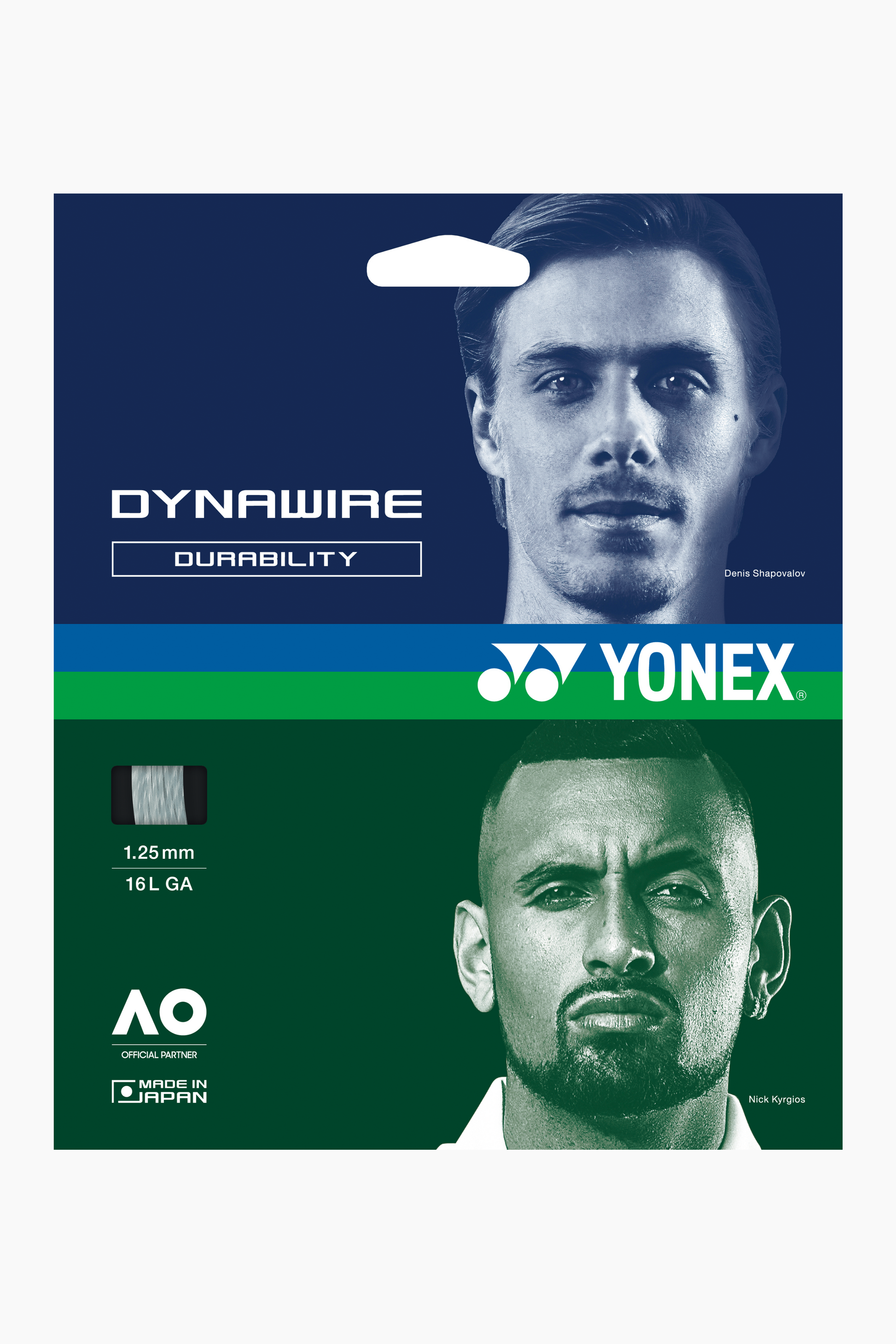 YONEX Tennis String DYNAWIRE 125 12M - Max Sports