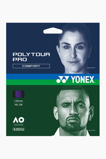 Cordage de tennis YONEX POLYTOUR PRO 12M