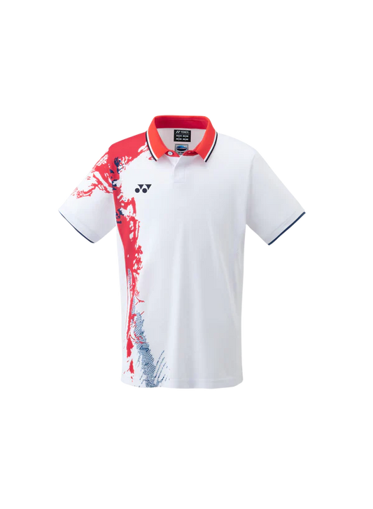 YONEX Men's Polo Shirt 10482EX China National Team [White] - Max Sports
