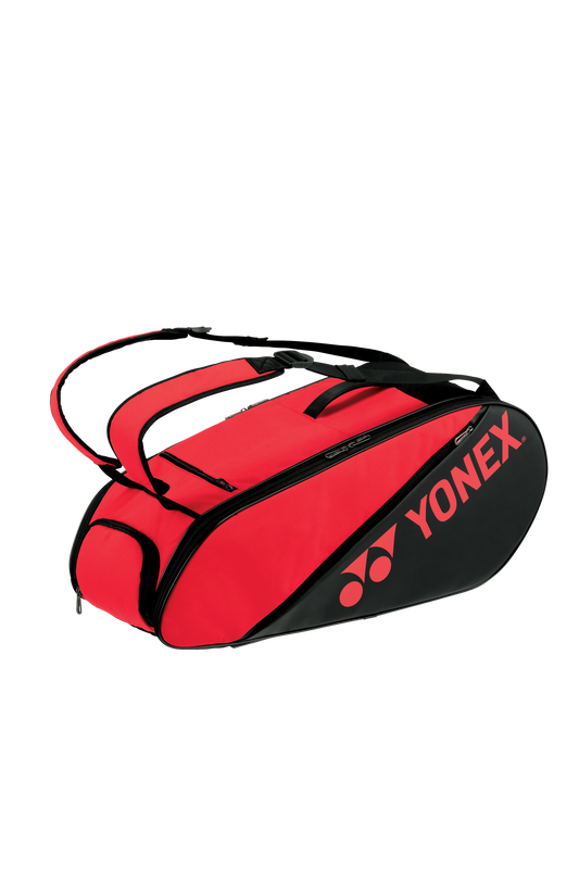 YONEX Active Racquet Bag 82226 (6PCS) [Black/Red] - Max Sports