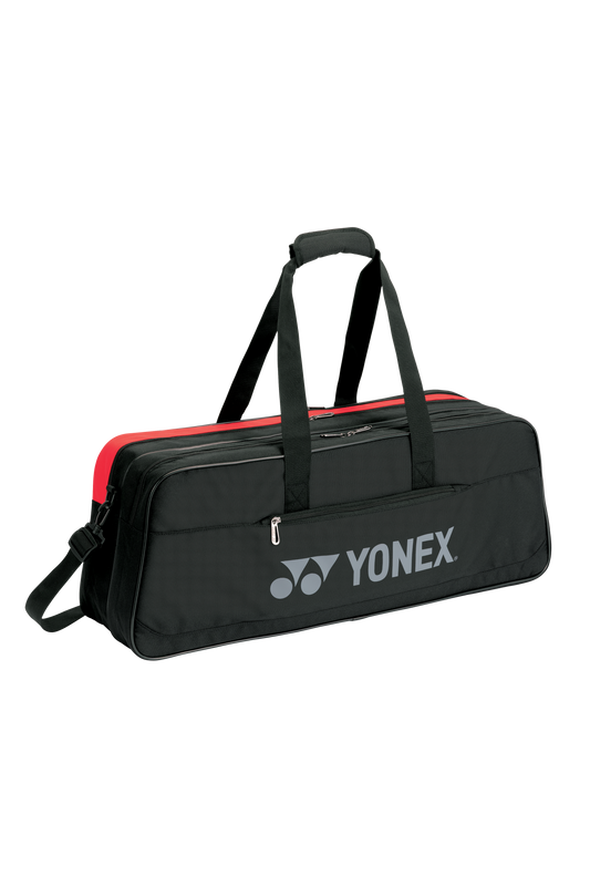 YONEX Active Two Way Tournament Bag 82231B [Black/Red] - Max Sports