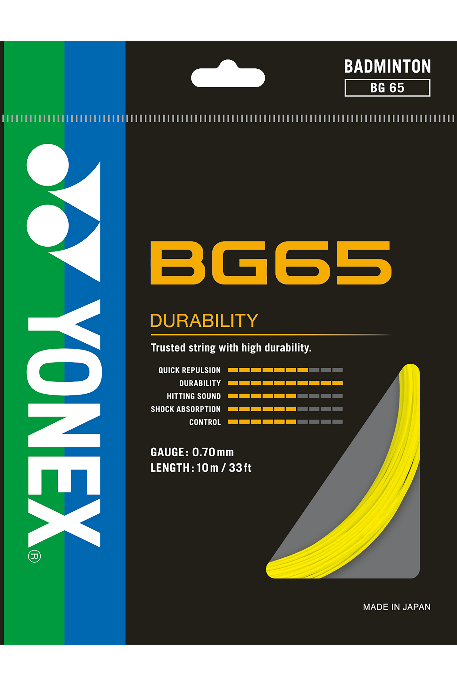 YONEX Badminton String BG65 - Max Sports