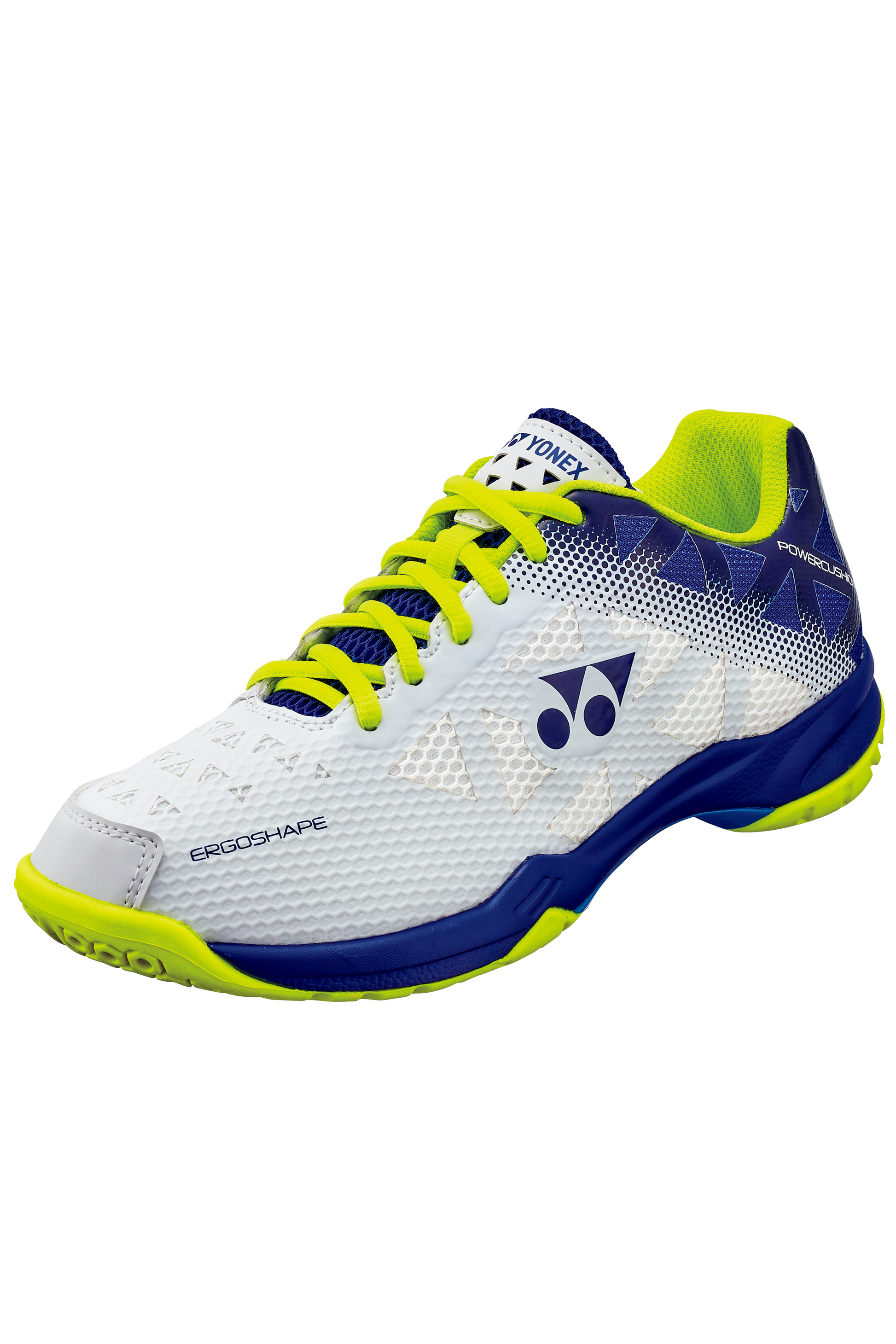 YONEX Badminton Shoes POWER CUSHION 50 MENS [White/Blue] - Max Sports