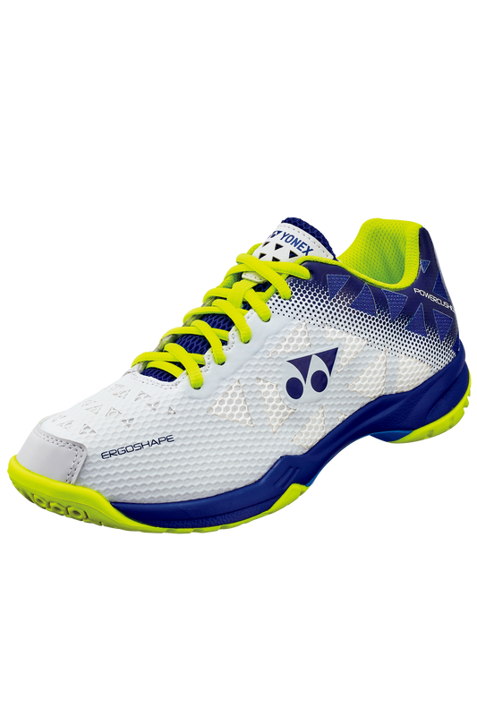 YONEX Badminton Shoes POWER CUSHION 50 MENS [White/Blue] - Max Sports