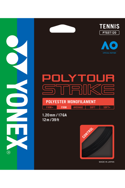 YONEX Tennis String POLYTOUR STRIKE 120 12M - Max Sports