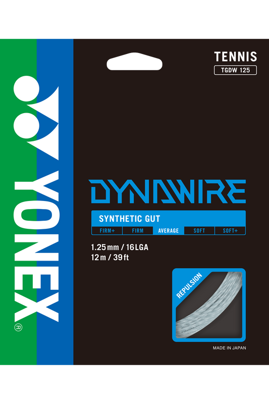 YONEX Tennis String DYNAWIRE 125 12M - Max Sports